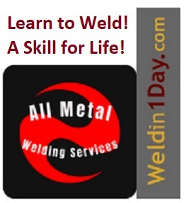 Welding classes. One on one welder training